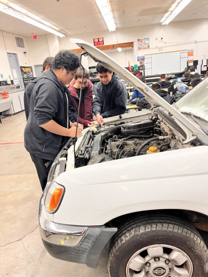 Checking out what's under the hood.