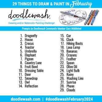 https://doodlewash.com/february-2024-art-challenge/