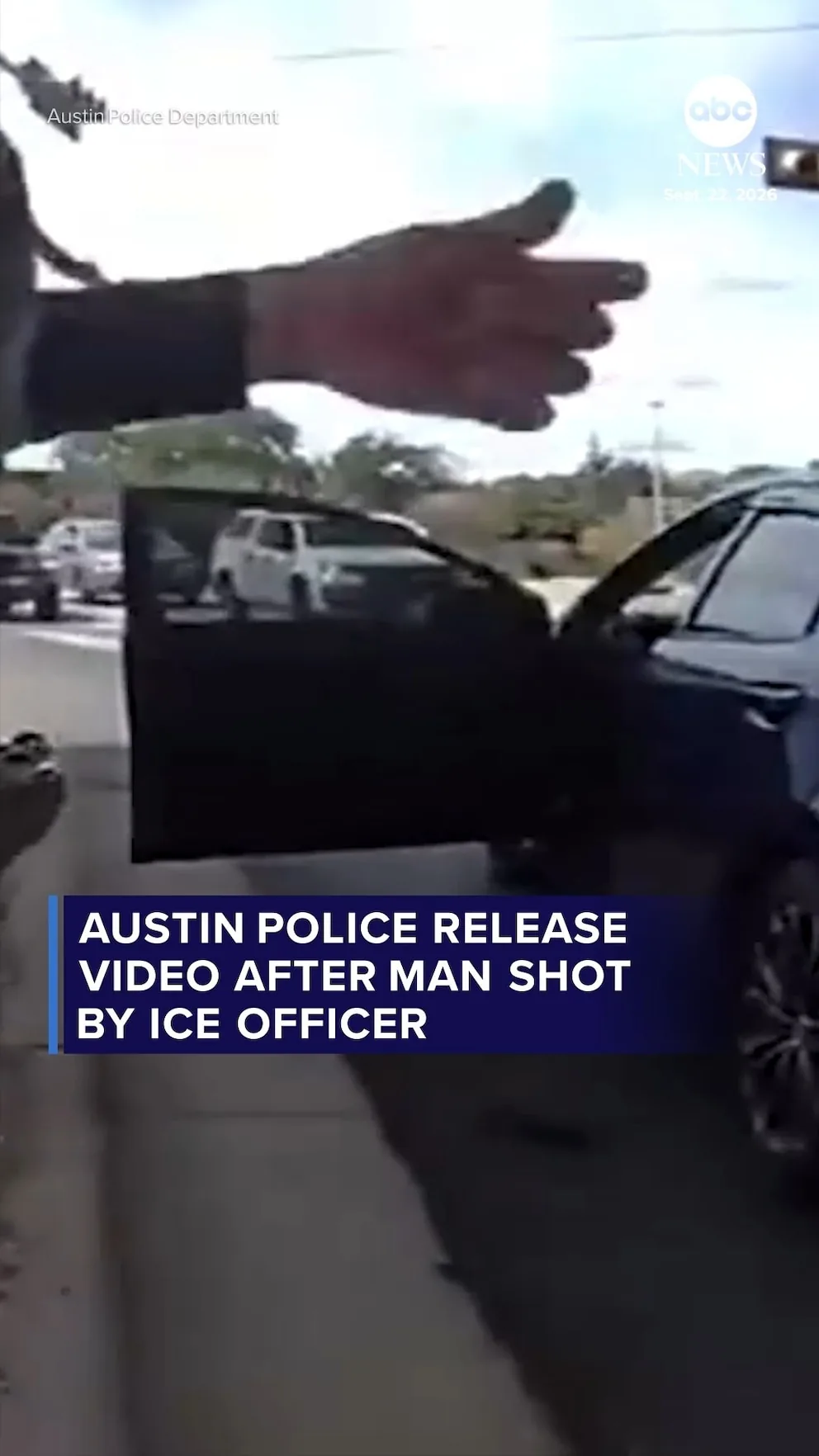Austin Police Release Body Camera Video After ICE Officer Shot 28-Year-Old Venezuelan Man During Sunday Incident in Texas